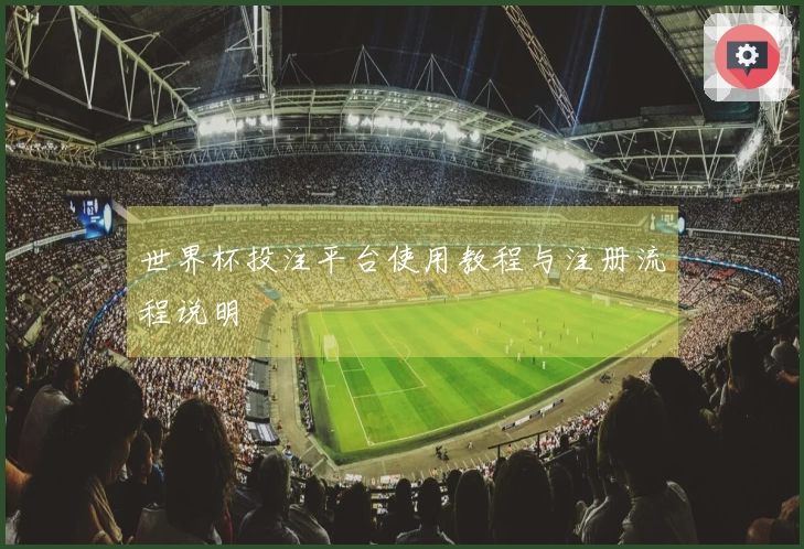 世界杯投注平台使用教程与注册流程说明
